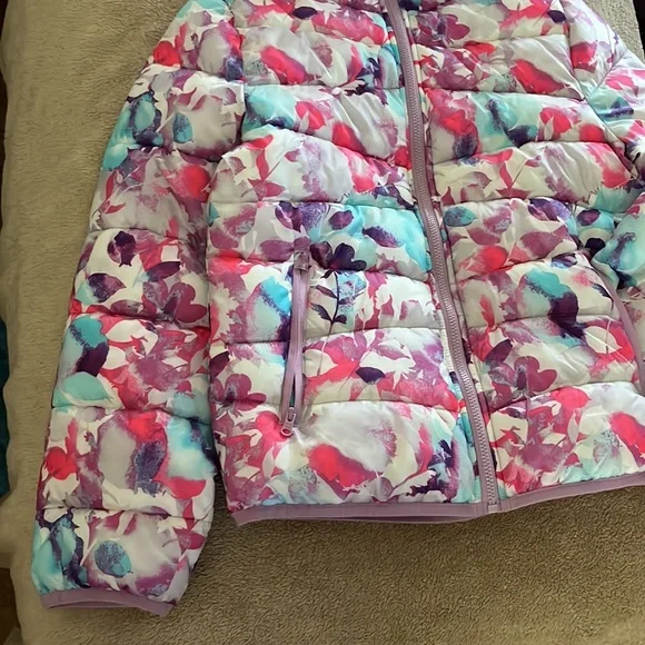 Under Armour Pacific Purple Puffer Jacket - Youth Large